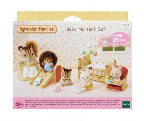 Sylvanian Families Игровой набор "Детская комната и горка"