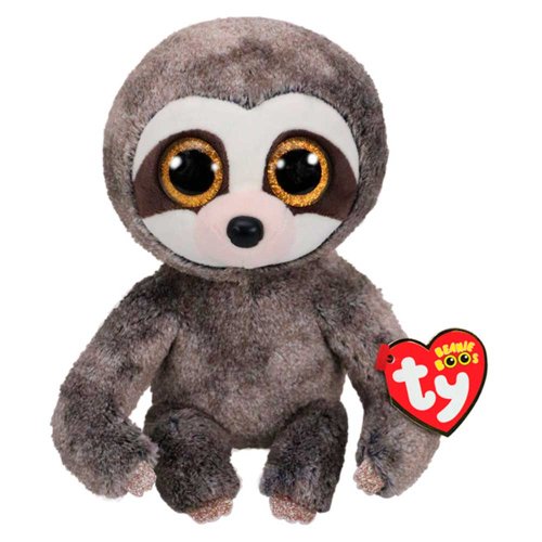 TY Мягкая игрушка Beanie Boo's Ленивец Dangler / цвет серый