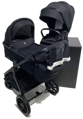 Bambini Moretti Коляска 2 в 1 KR345 Plus / цвет black (черный)