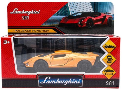 Технопарк Металлическая модель «Lamborghini Sian»