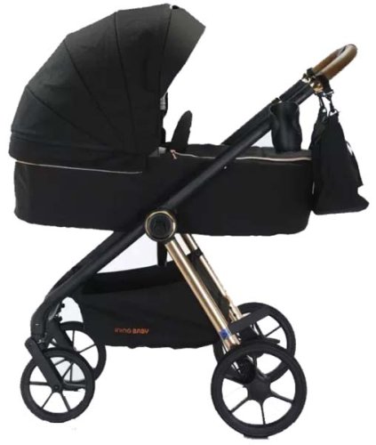 Bambini Moretti Коляска 2 в 1 K352 / цвет Black (черный)